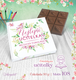 Belgická čokoláda 90 g | Motiv 108